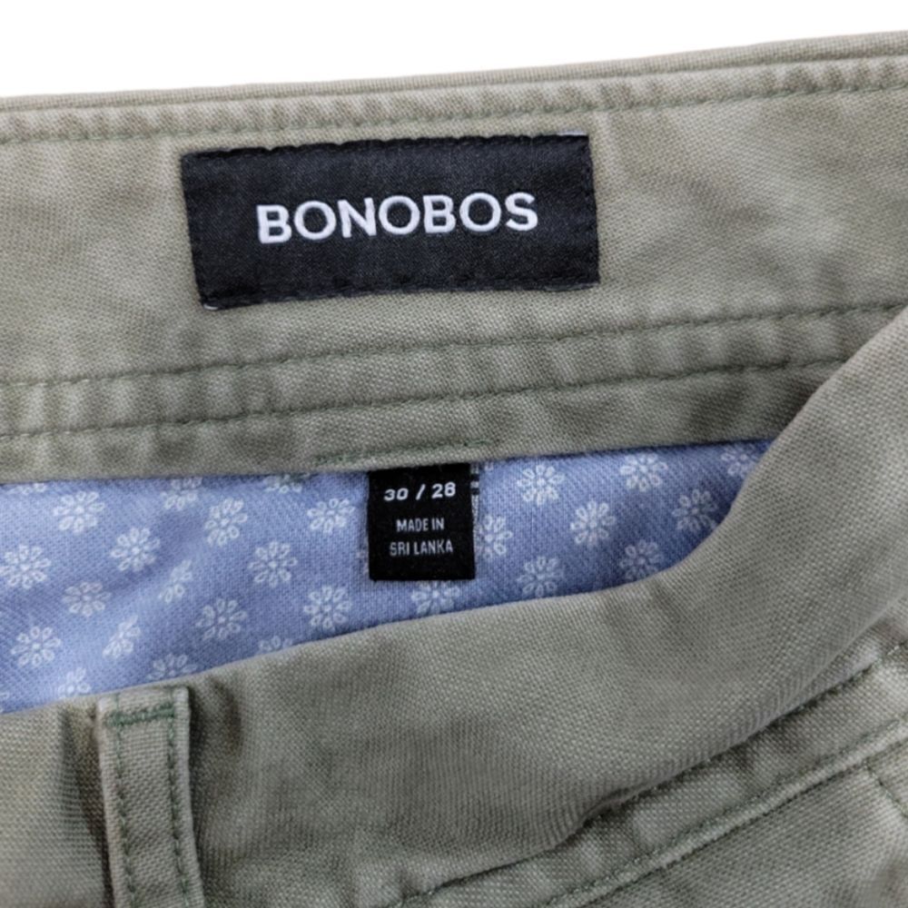 Bonobos Pants Size 30 W30"xL27" Casual Chino Pants Slim Pants Straight Leg Pants - Picture 6 of 7